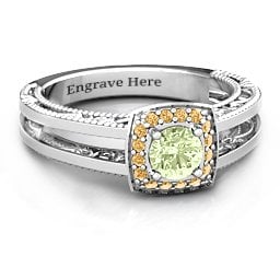 Intricate Love Ring