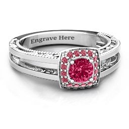 Intricate Love Ring
