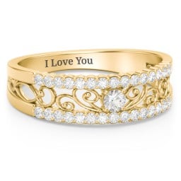 Mesmeric Love Ring