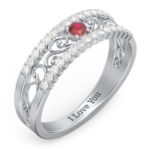 Mesmeric Love Ring
