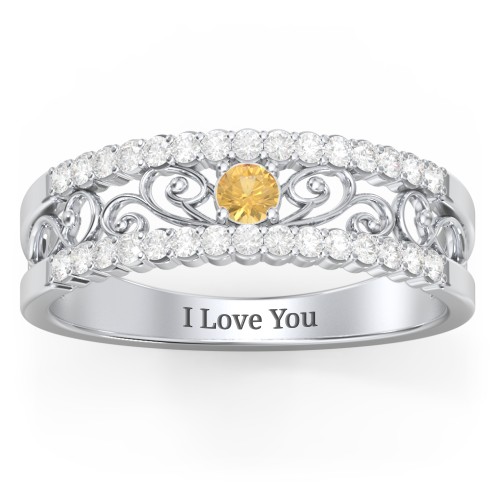 Mesmeric Love Ring