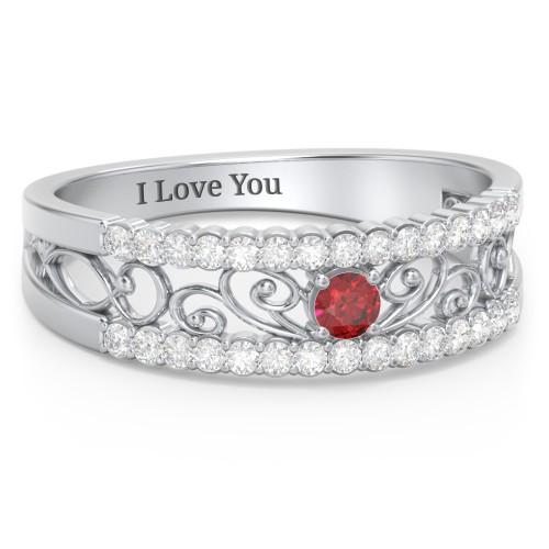 Mesmeric Love Ring