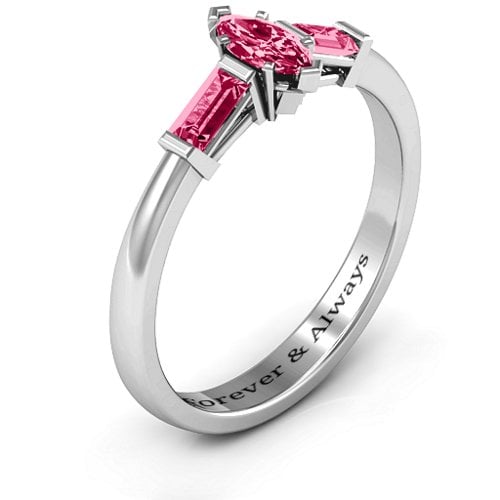 Marquise Cut Love Ring