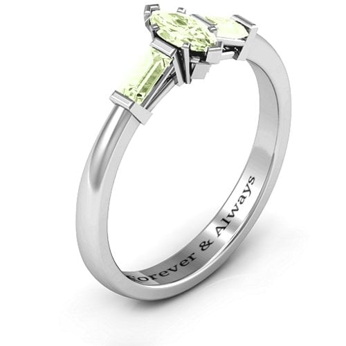 Marquise Cut Love Ring
