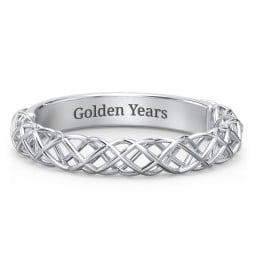 Woven in Love Ring