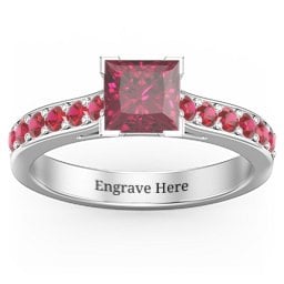 Janelle Princess Cut Ring