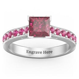 Janelle Princess Cut Ring