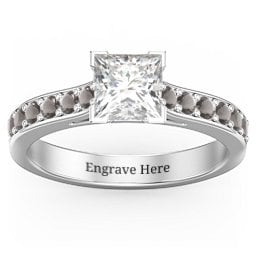 Janelle Princess Cut Ring