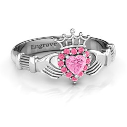 Claddagh with Halo Ring