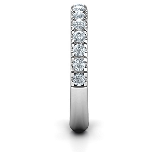 Love All Around Ring – Sterling Silver with Diamond