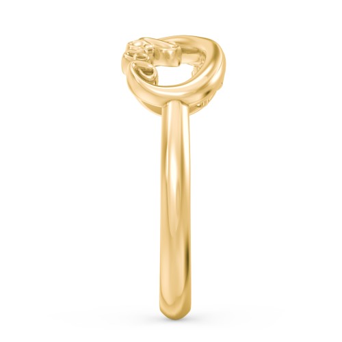 Birthstone Infinity Love Ring