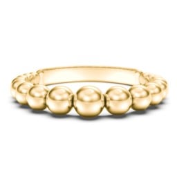 Graduated Beaded Stacking Ring