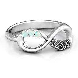 USA Infinity Ring