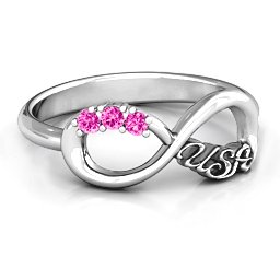 USA Infinity Ring