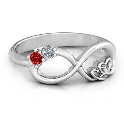 Double the Love Infinity Ring