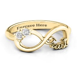 Trust Infinity Ring