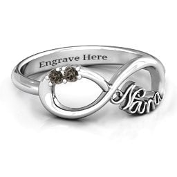 2-10 Stone Nana Infinity Ring