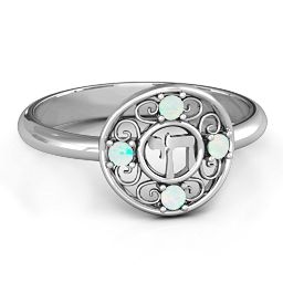 Chai Filigree Ring