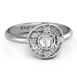 Chai Filigree Ring