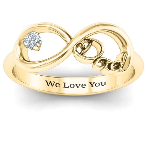 Dad Infinity Ring
