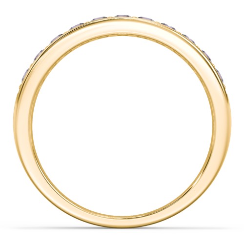Shadow Band of Stones Ring