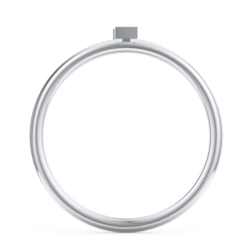 Stacking Number Ring – Sterling Silver