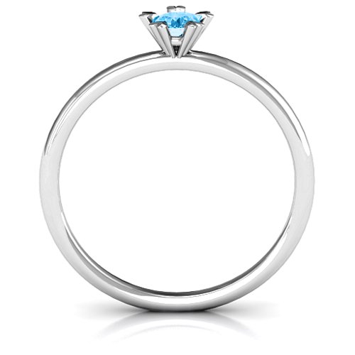 Stackr Hugging Heart Stone Ring