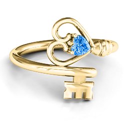 Key to Her Heart Ring