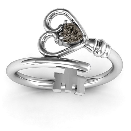 Key to Her Heart Ring