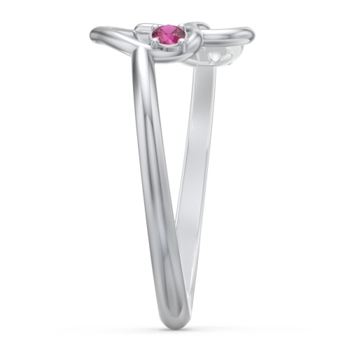 Linked in Love Ring