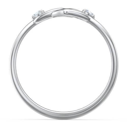 Linked in Love Ring