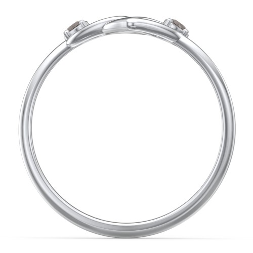 Linked in Love Ring