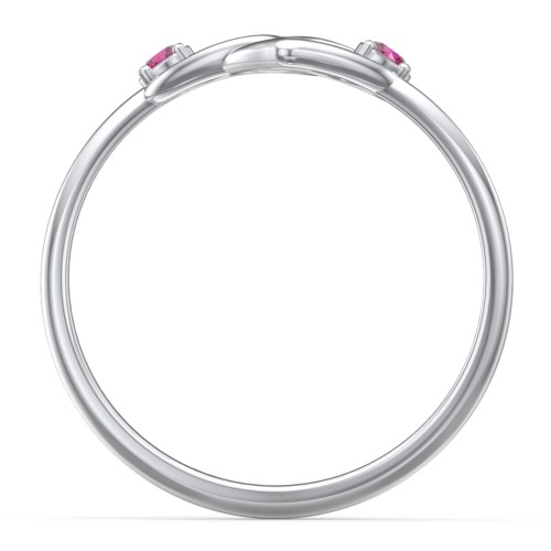 Linked in Love Ring