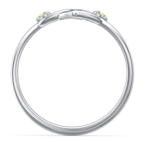 Linked in Love Ring
