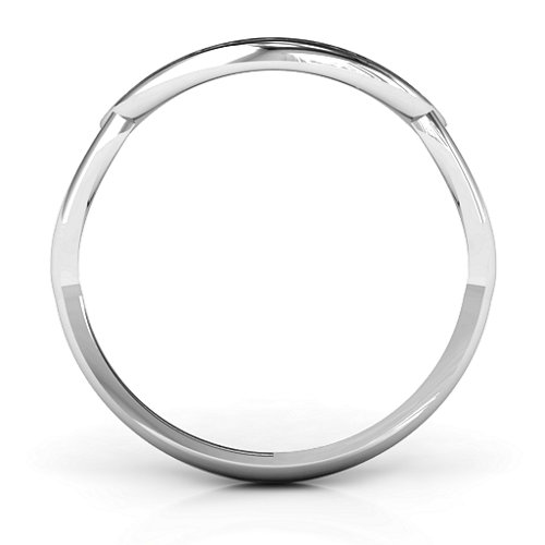 Om Mandala Ring – Sterling Silver
