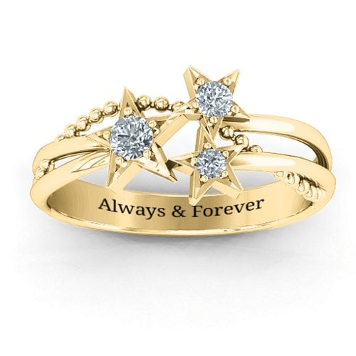 Twinkling Starlight Ring
