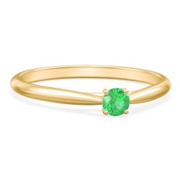 Classic Solitaire Sparkle Ring