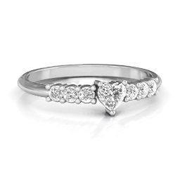 Beaming with Love Ring