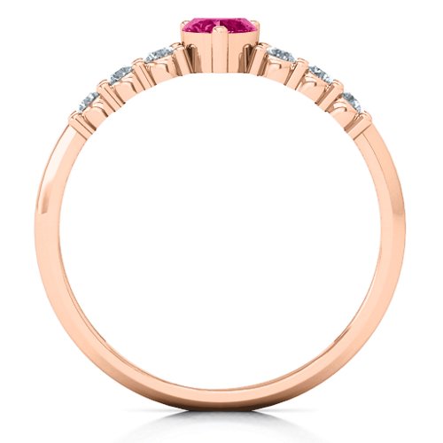 Beaming with Love Ring