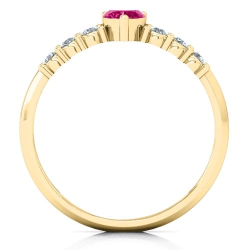 Beaming with Love Ring