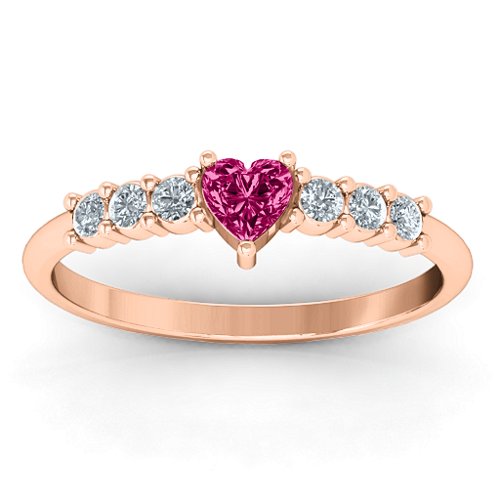 Beaming with Love Ring