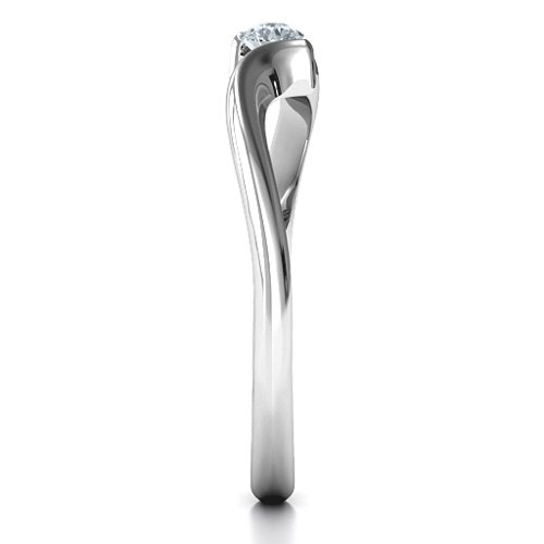 For Always Ring – Sterling Silver with Cubic Zirconia
