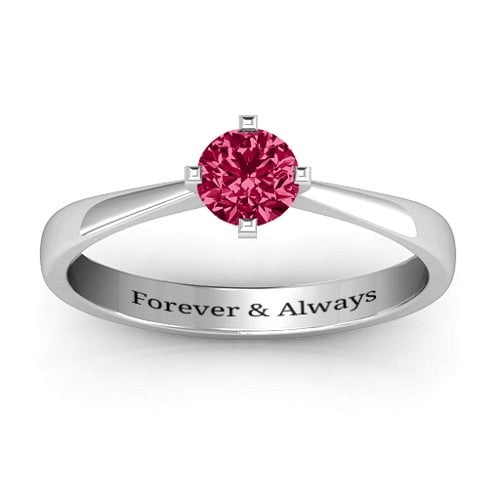 Classic Round Solitaire Ring