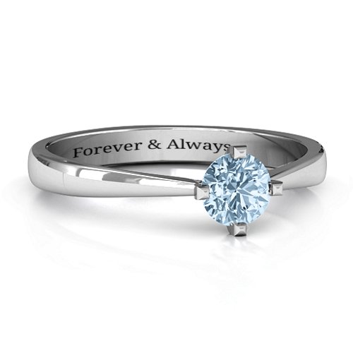 Classic Round Solitaire Ring