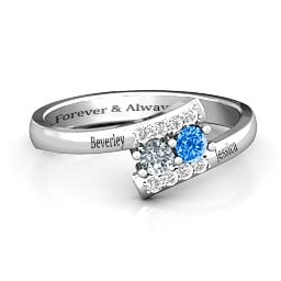 Must Be Love Two Stone Ring