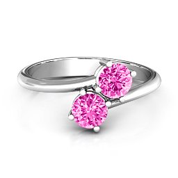 Destined For Love Double Gemstone Ring