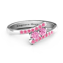 Moment We Met Two Stone Ring
