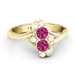 Sense of Style Two Stone Ring