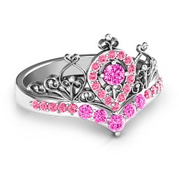 Queen Of My Heart Tiara Ring