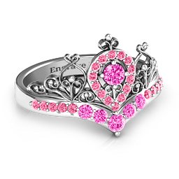 Queen Of My Heart Tiara Ring
